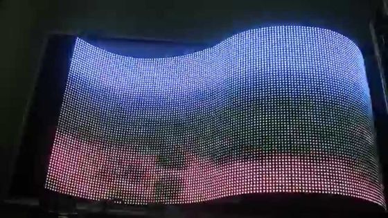Chine Panneau mené flexible d'écran du fond d'étape de P4mm LED pour la publicité fournisseur