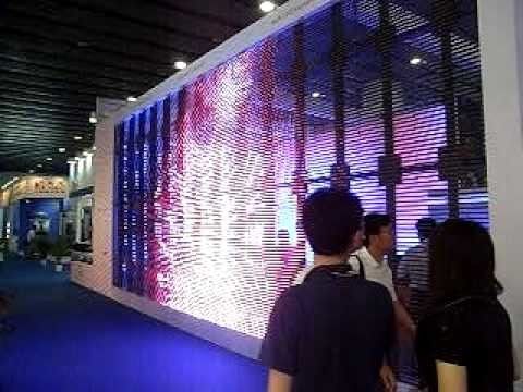 Chine Mur visuel mené transparent ultra mince de poids léger avec 2 ans de garantie fournisseur