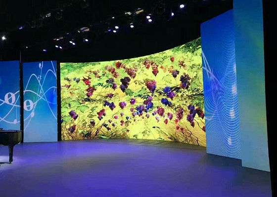 Chine Écrans visuels d'intérieur de la haute résolution 600*337.5*38mm P1.875 LED fournisseur