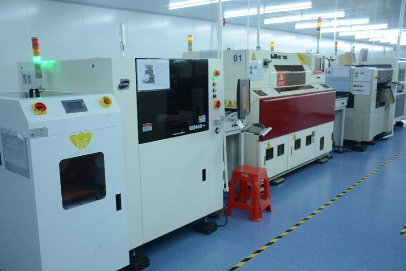 Shenzhen Weigu Electronic Technology Co., Ltd. ligne de production en usine