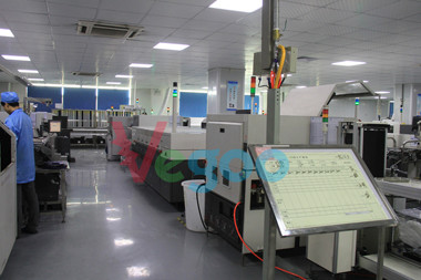 Shenzhen Weigu Electronic Technology Co., Ltd. ligne de production en usine