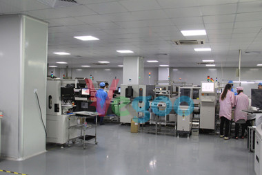 Shenzhen Weigu Electronic Technology Co., Ltd. ligne de production en usine