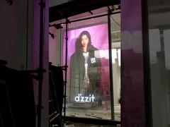 Écran de film en couleur P10 rayonne rapidement puissance maximale 700w immeuble de bureaux