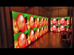 Affichage LED fixe de publicité monté sur le mur avec taille de l'armoire 960 x 960 mm et couleur complète