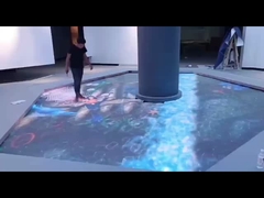 Écran d'affichage LED interactif de la piste de danse