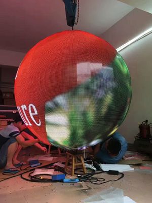 La haute fréquence fraîche a mené écran mené extérieur/d'intérieur de boule d'étape de fond