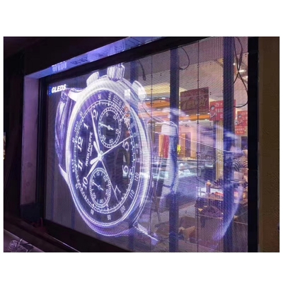 Écran d'affichage LED transparent de 3,91 mm pour murs en verre