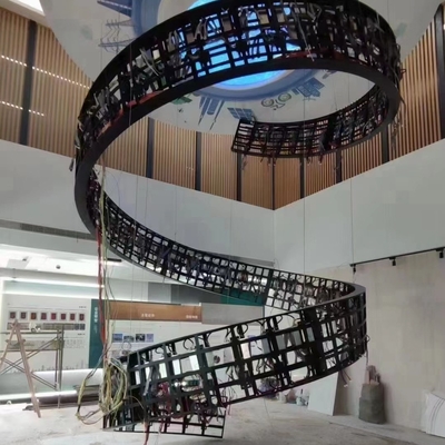 P2.5 écran d'affichage à LED flexible Panneau à LED mince et souple pliable