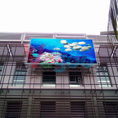 Survivez à l'affichage à LED polychrome extérieur de la preuve P8 Pour le studio du lieu de réunion/TV