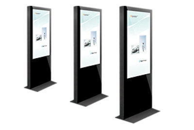Le caisson lumineux de haute résolution d'affiche de la publicité de HDMI montre 4,4 trillions