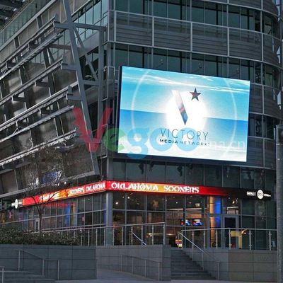 L'affichage à LED Polychrome extérieur de la publicité professionnelle P6 a mené le mur visuel
