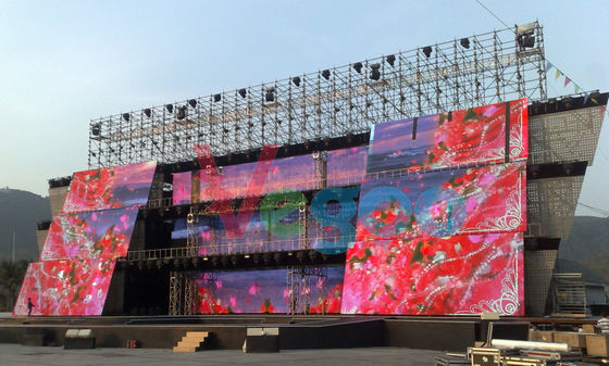Chine L'affichage à LED Polychrome extérieur de la publicité professionnelle P6 a mené le mur visuel fournisseur