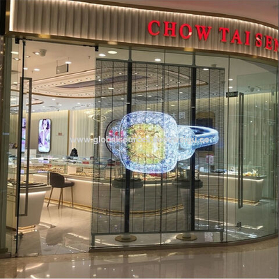 Haute transparence et contenu vif Nos écrans transparents LED pour les vitrines et les expositions