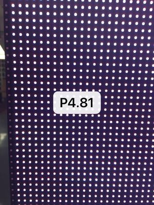 La publicité de P4.81 extérieur a mené le mur visuel mené extérieur 1100cd/㎡ d'écrans de visualisation