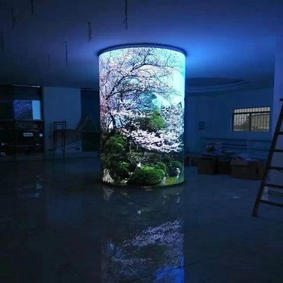 Écran de visualisation mené adapté aux besoins du client, lancement 2.5mm, cylindre, triangel de pixel,