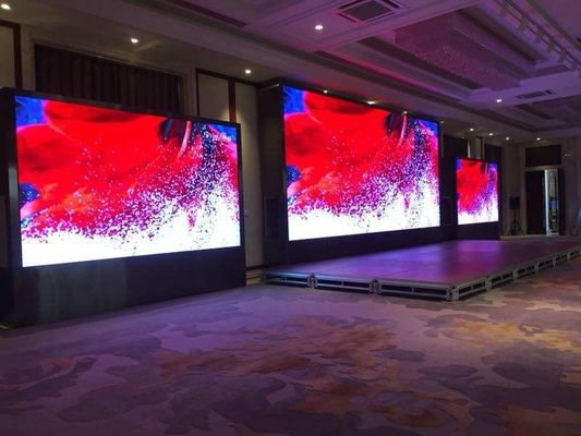 Chine Cabinet polychrome extérieur de location 500 ou 1000mm d'événement d'affichage à LED de P4.81 fournisseur