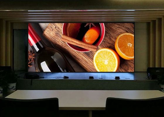 La haute visuelle de mur d'écran polychrome d'intérieur d'affichage à LED de P2 P2.5 P3 P4 la vitesse de régénération