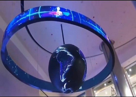 Écran 256mmx128mm flexible créatif d'intérieur de 4mm LED