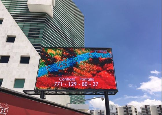 SMD polychrome p10 qu'extérieur a mené des prix d'écran de visualisation a mené le visuel à grand écran pour annoncer l'écran de visualisation