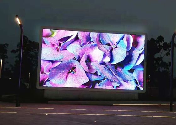 SMD polychrome p10 qu'extérieur a mené des prix d'écran de visualisation a mené le visuel à grand écran pour annoncer l'écran de visualisation