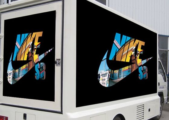 Affichage à LED mobile de la publicité de la remorque IP65 P8 de camion