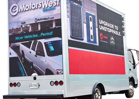 Affichage à LED mobile de la publicité de la remorque IP65 P8 de camion