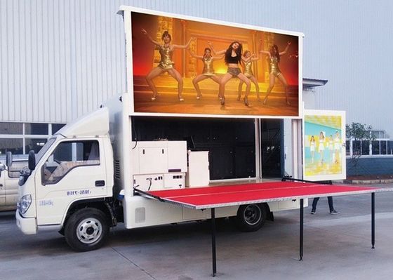 Affichage à LED mobile de la publicité de la remorque IP65 P8 de camion