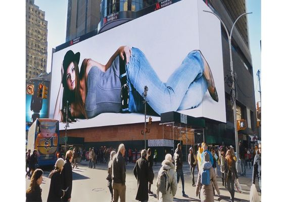 Écran visuel extérieur d'affichage à LED de P6.67mm 5500cd/㎡ Digital