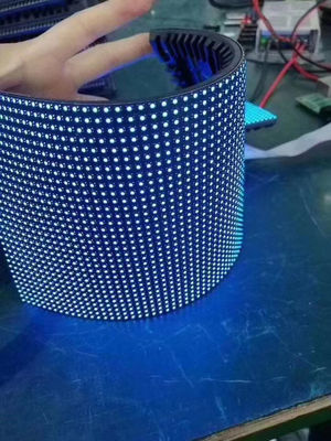 Écran 256mmx128mm flexible créatif d'intérieur de 4mm LED