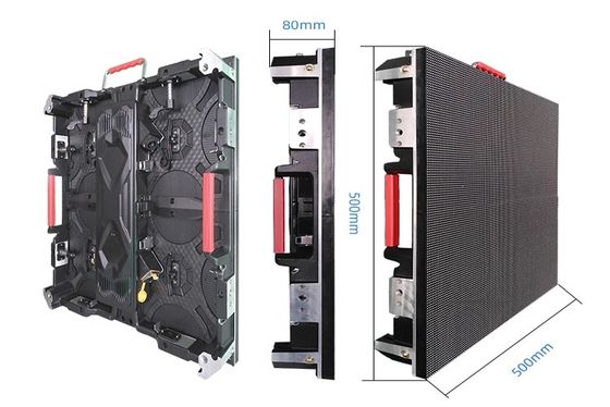 Panneau de mur de location d'étape du Cabinet en aluminium P4.81 9500K