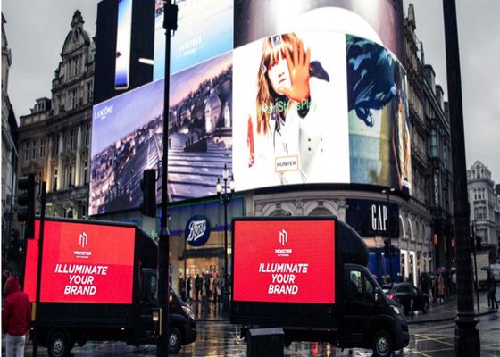 Grand panneau d'affichage imperméable d'écran de signe d'affichage à LED de 5500cd/㎡ P10