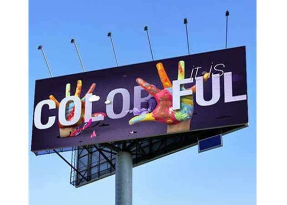 Grand panneau d'affichage imperméable d'écran de signe d'affichage à LED de 5500cd/㎡ P10