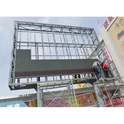 Mur visuel fixe extérieur fixe imperméable de P10 320×160 LED
