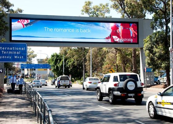 Panneau d'affichage moderne Smd annonçant l'affichage à LED polychrome extérieur de P10