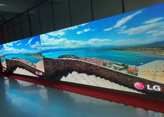 Aluminium visuel mené de location d'intérieur de moulage en matrice de mur d'écran de visualisation P6 de petit lancement de pixel