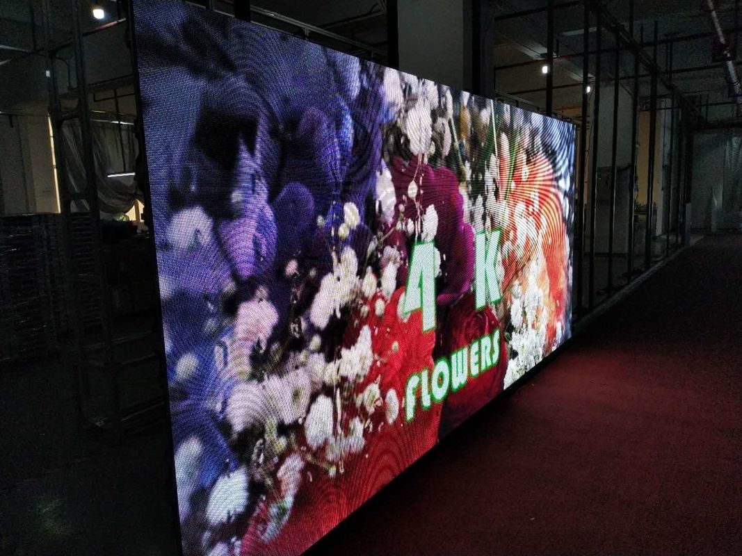 Mur visuel d'intérieur d'affichage à LED/Grande lampe 1/16 polychrome d'IC ICN2038S LED de balayage du lancement 5MM de pixel d'écran de LED 2121