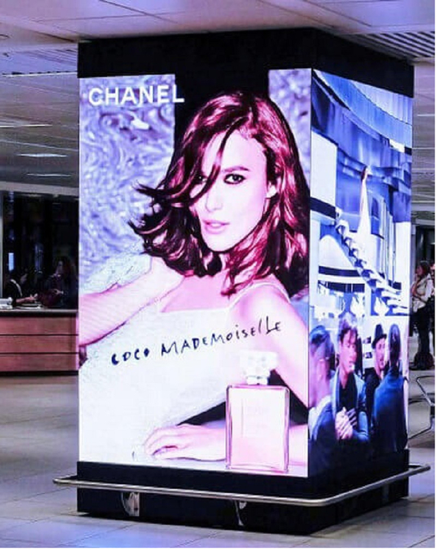 Affichage LED à couleur entière SMD P3.91 léger pour la mise en scène de location intérieure lors d'événements publics